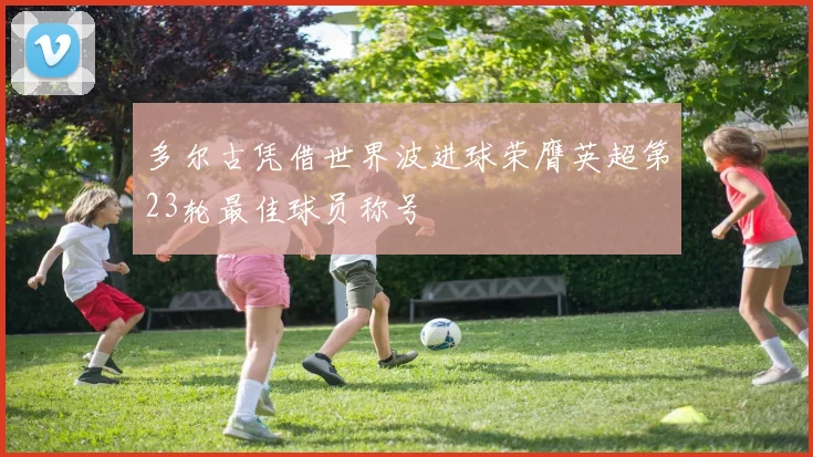 多尔古凭借世界波进球荣膺英超第23轮最佳球员称号